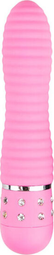 Love Diamond Ribbed Vibrator