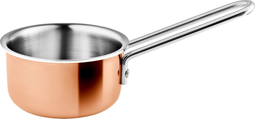 Serveringskasserolle i kobber 9 cm
