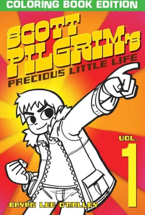 The Scott Pilgrim Coloring Book av Bryan Lee O'Malley