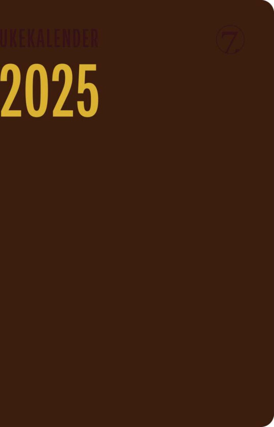 Kalender 2025 7.Sans Ukekalender, Innbundet