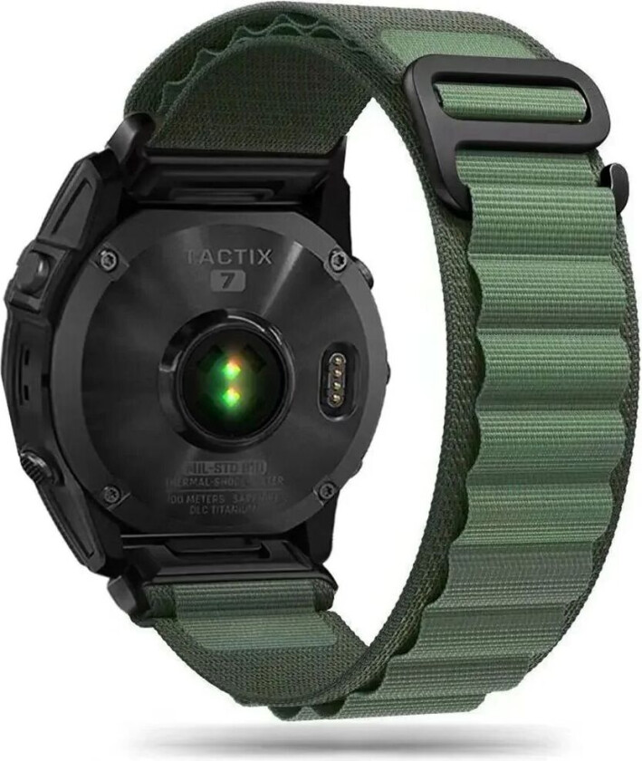 Tech-Protect Universal Garmin 22mm Tech-Protect Nylon Pro Rem - Grønn