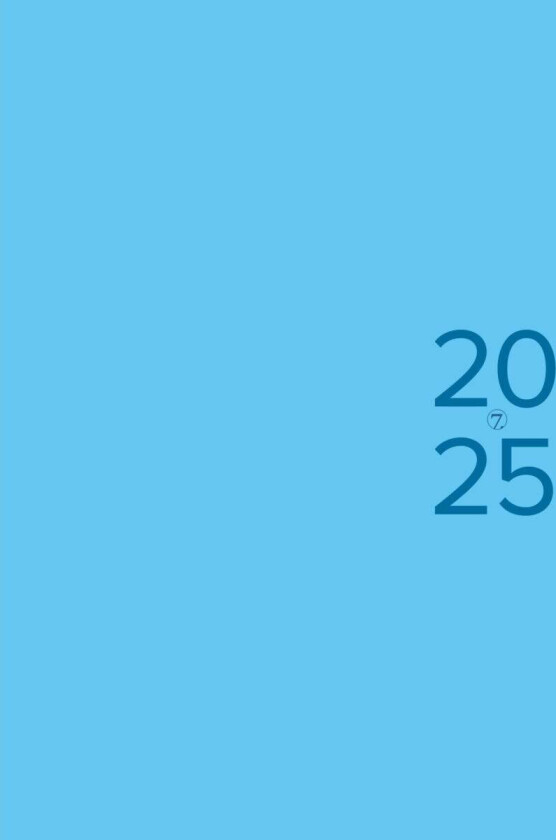 Kalender 2025 7.Sans Dagbok Colour A5