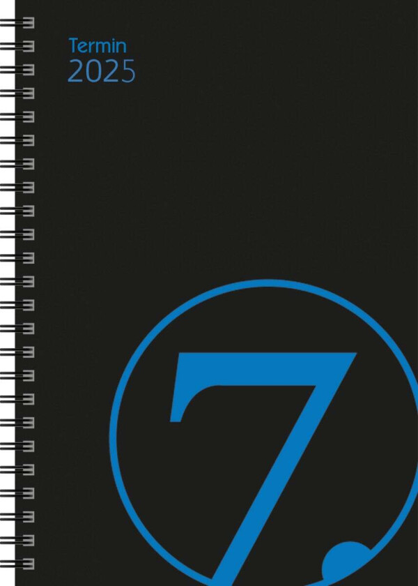 Kalender 2025 7.Sans Termin, Spiralisert