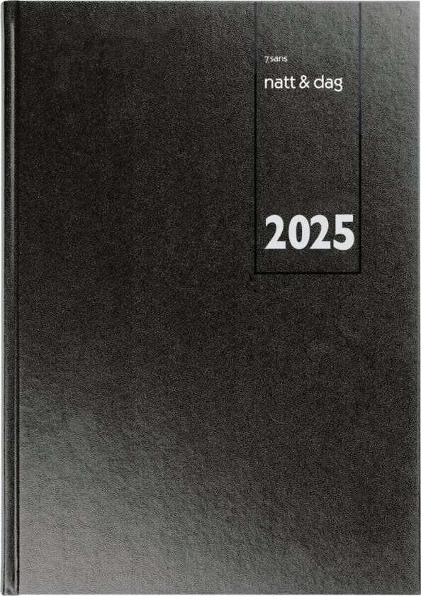 Kalender 2025 7.Sans Natt Og Dag, Innbundet
