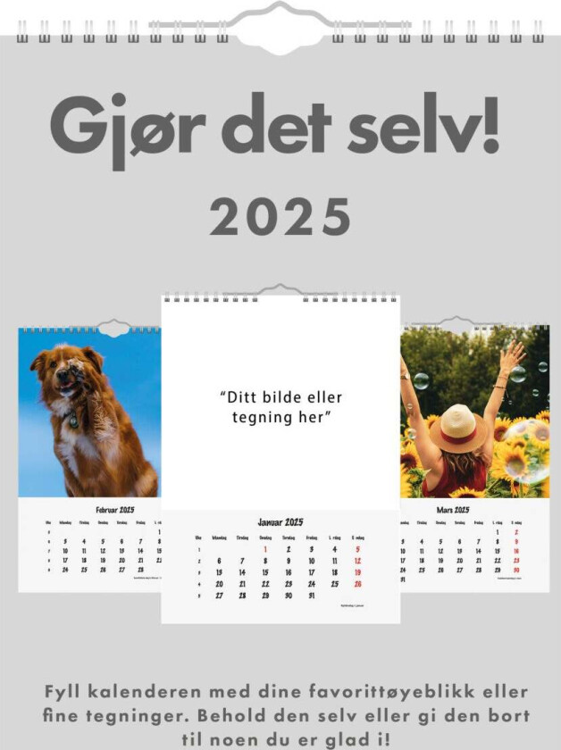 Kalender 2025 7.Sans Gjør Det Selv