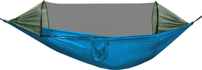 Hengekøye med Myggnett, blå/grå