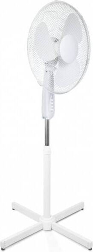 Trebs Gulvvifte hvit 100-120 Cm Høyde 40 Cm