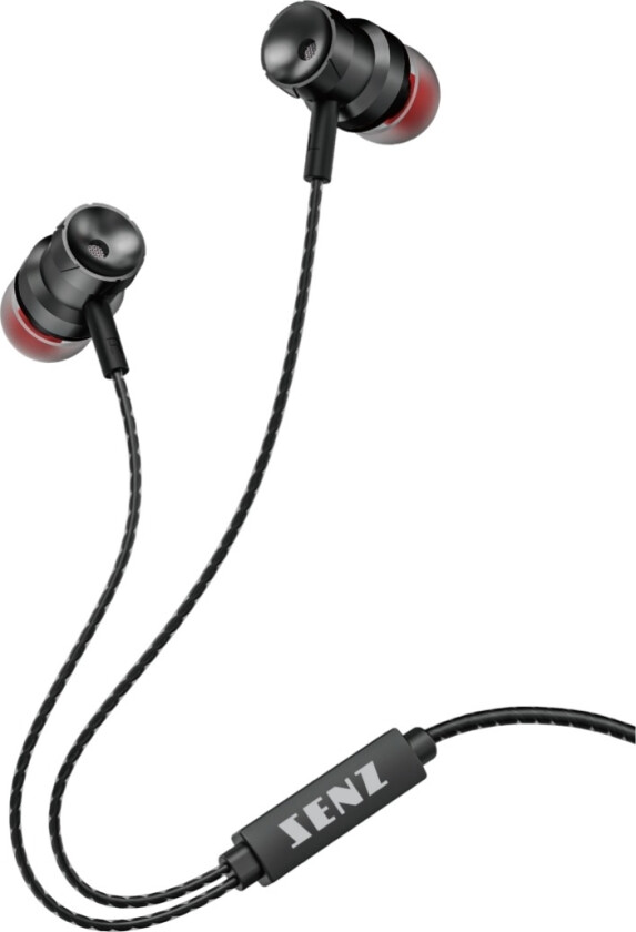 ørepropper med USB-C, svart
