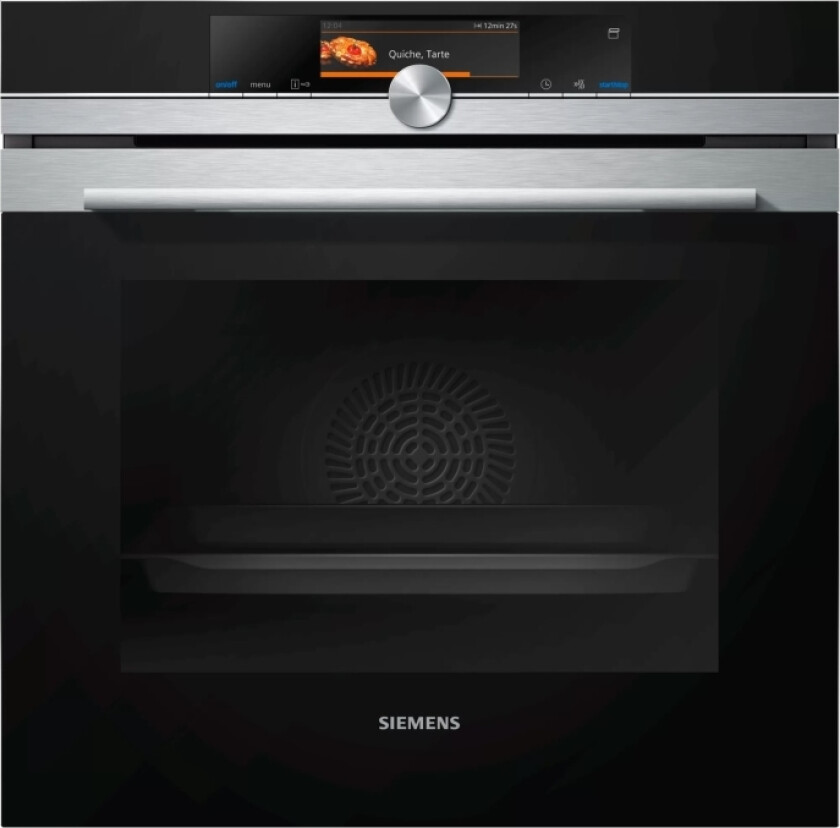 Iq700 Hs658gxs1 - Ovn - Med Dampfunksjon - Innebygd - Fordypning - Bredde: 56 Cm - Dybde: 55 Cm - Høyde: 58.5 Cm - Med Selvrens - Klasse A+ -