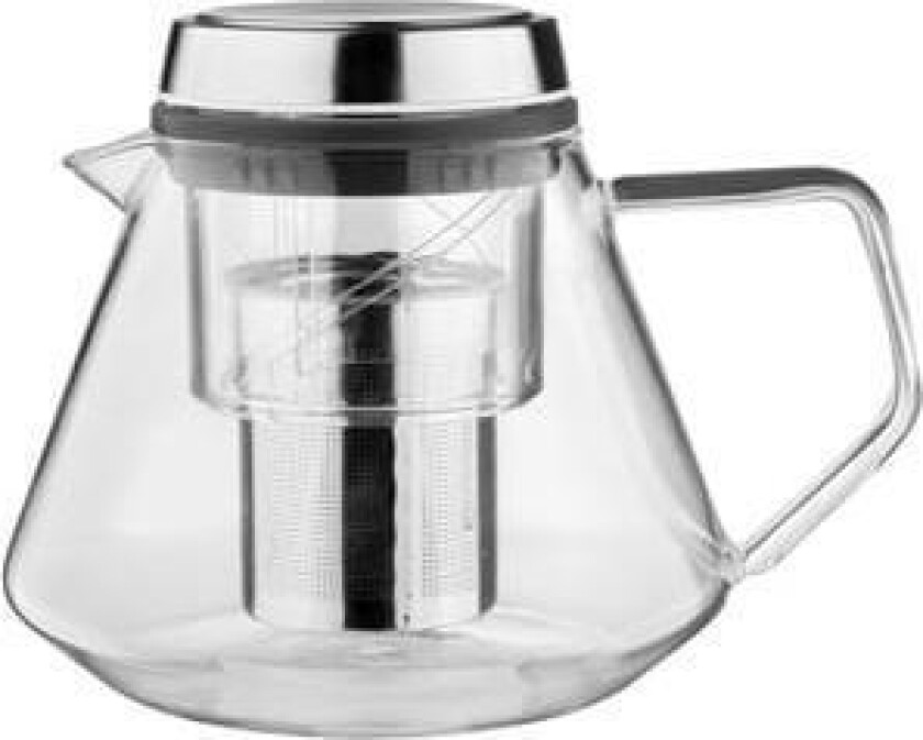 Caryn 1.0L Glasskanne Med Inffler (Sil, Inox Lokk)