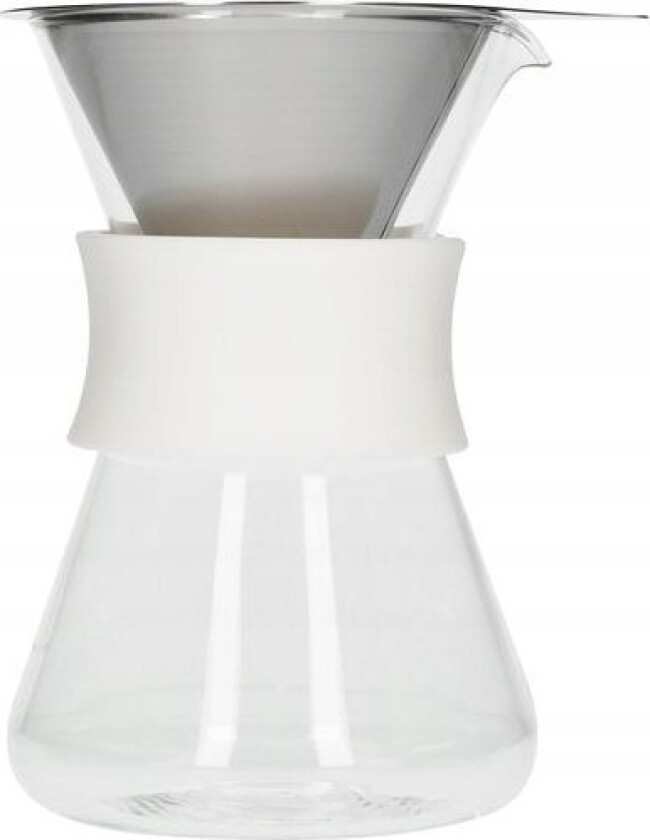 Hario - Glass Coffee Maker - White