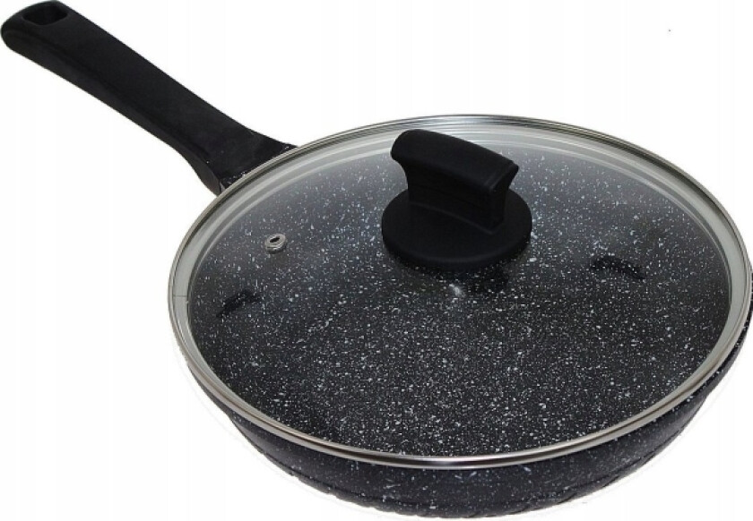 Maestro Mr-1225-20 - Stekepanne Med Granittbelegg Og Lokk 20 Cm (Mr1225_20)