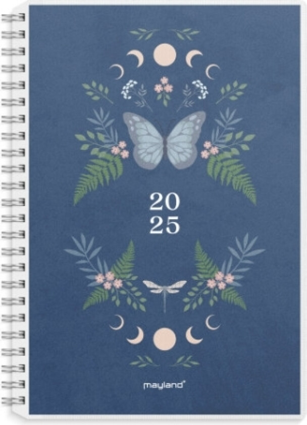 A5 Ugekalender Tværformat M/4 Illu. 2025