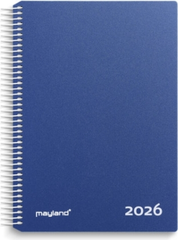Timekalender Blå Pp-Plast 2026