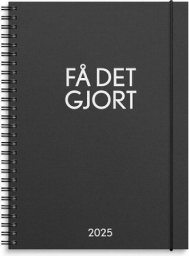 Få Det Gjort A5 Ugekalender 2025