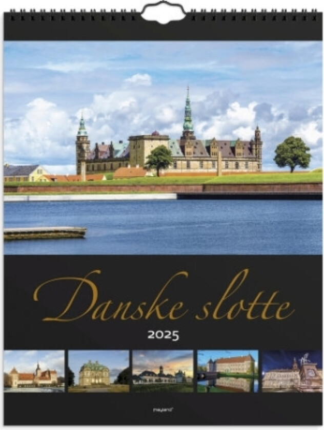 Vægkalender Danske Slotte 2025