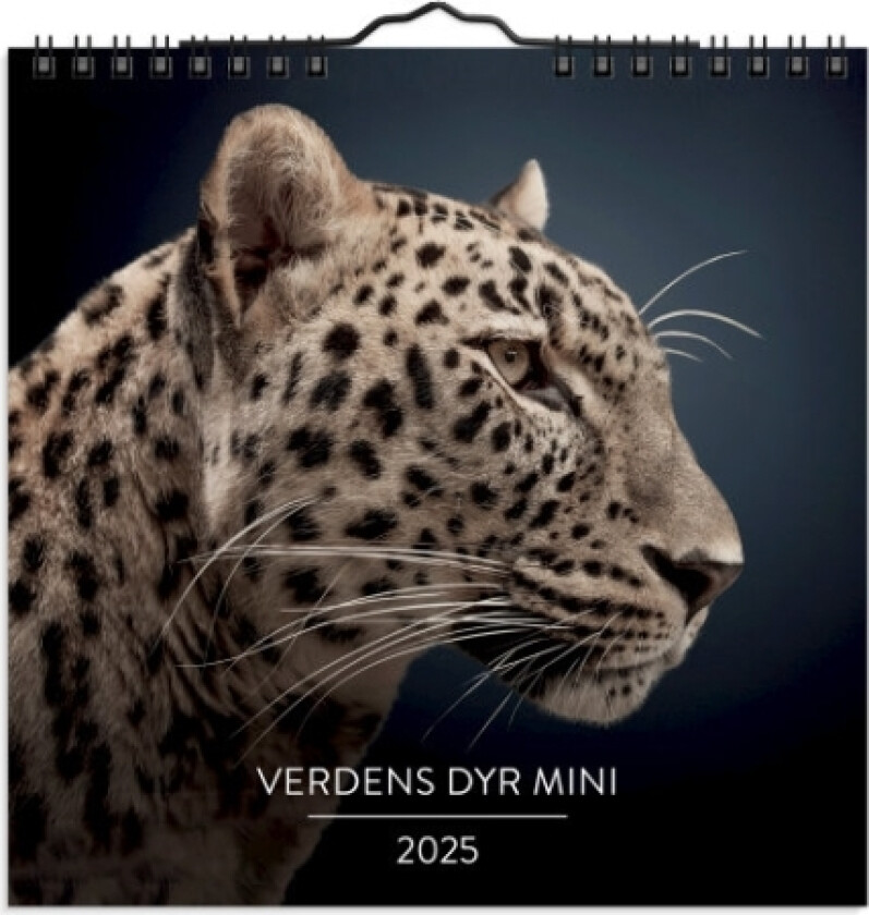 Vægkalender Mini Verdens Dyr 2025