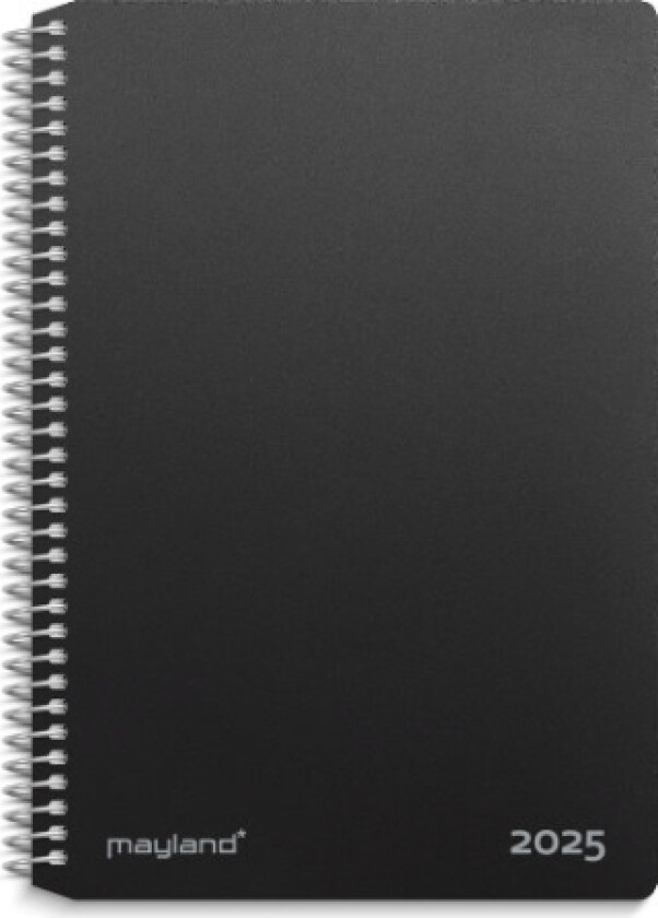 2-Dages-Kalender Sort Pp-Plast 2025