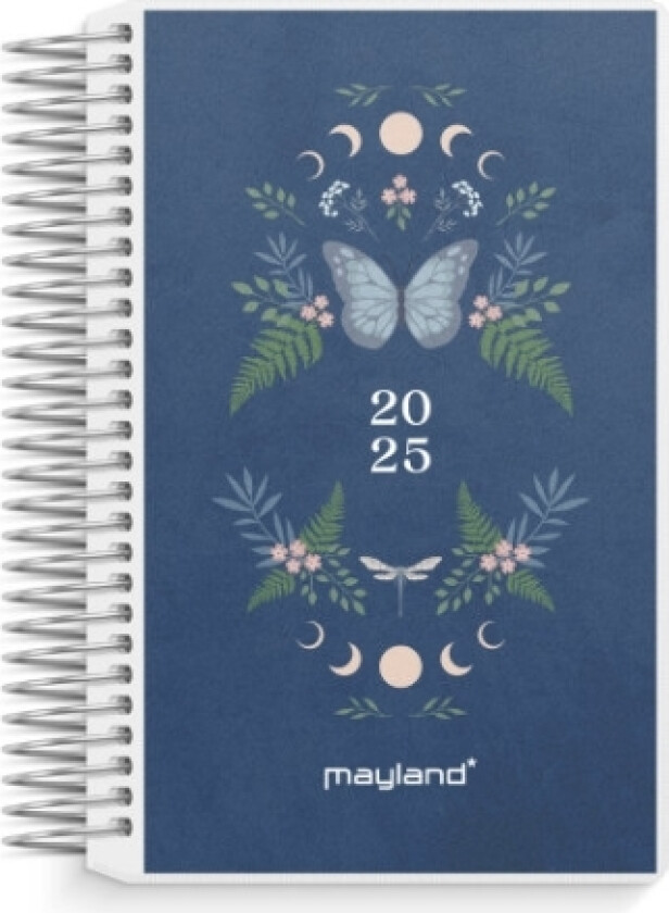 Mini Dagkalender M/4 Illu. Pp-Plast 2025