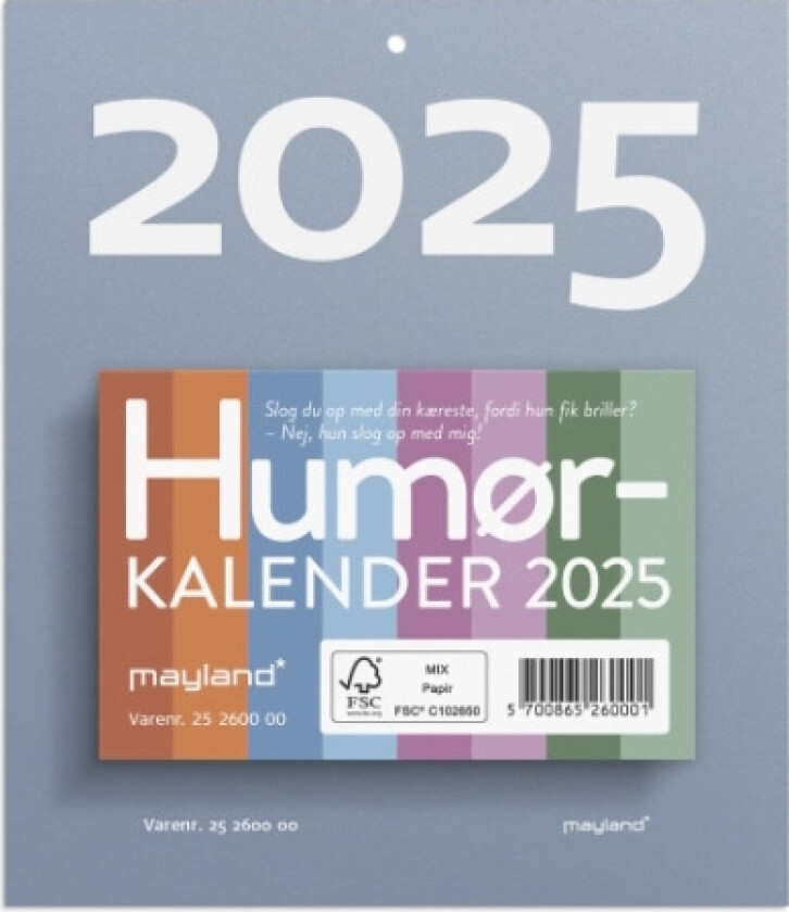 Afrivningskalender Humør 2025