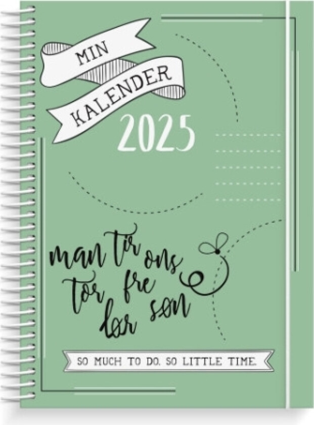Doodle Ii A5 Ugekalender 2025