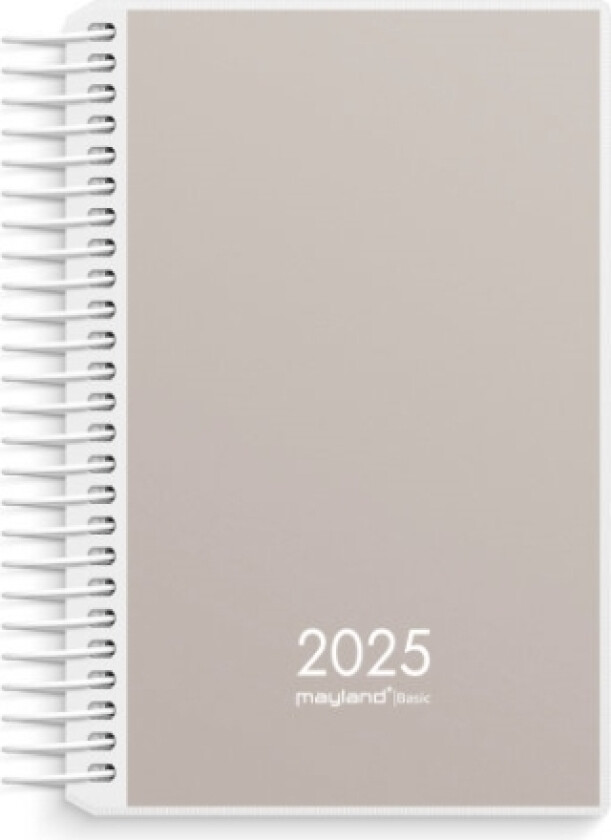 Basic Mini Dagkalender Pp-Plast 2025