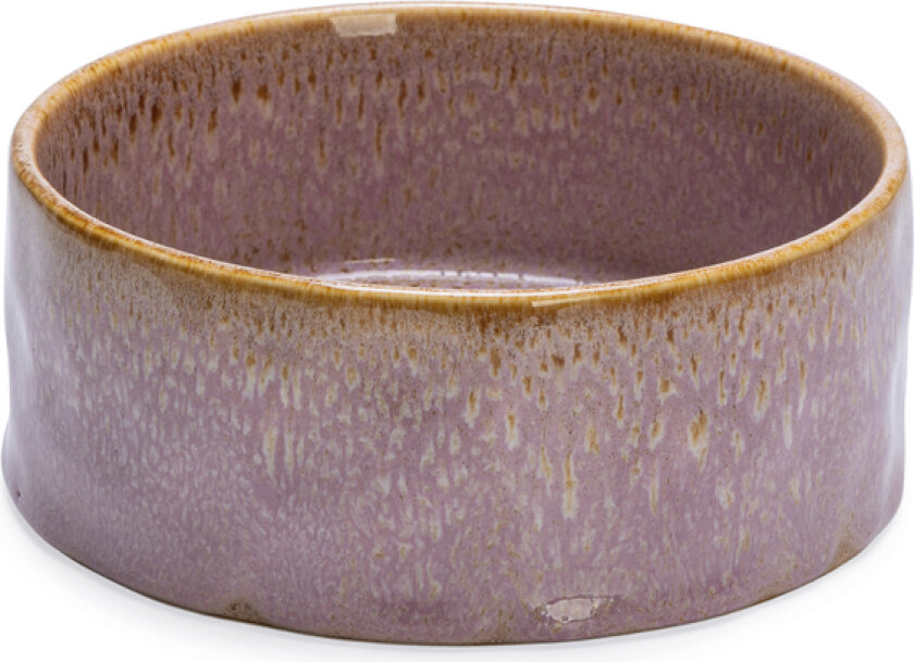 Designed by Lotte keramisk hundeskål, rosa - 1200 ml, Ø 18 x H 7 cm