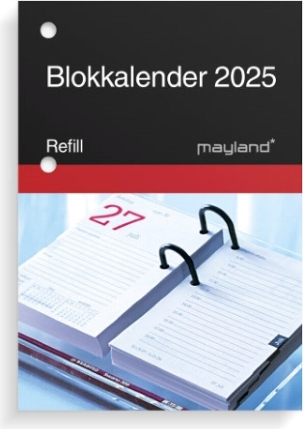 Blokkalender Refill 2025