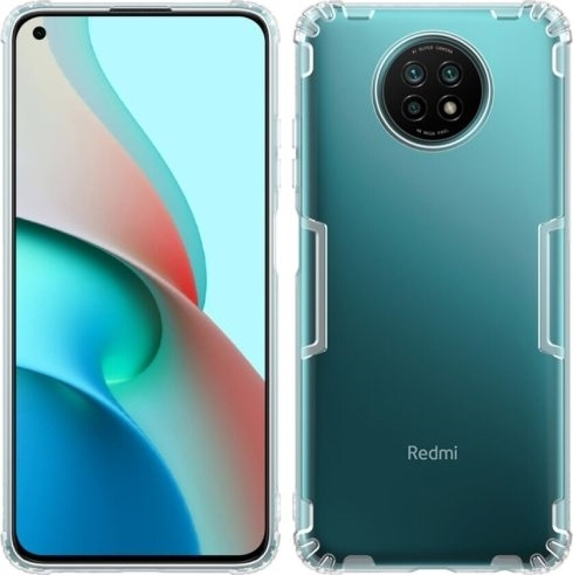 Nillkin Nature Gel Deksel Ultra Slim Xiaomi Redmi Note 9T 5G Gjennomsiktig