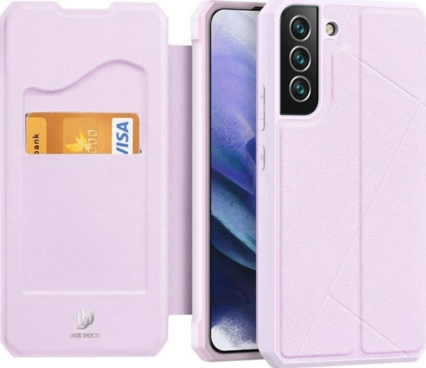 Skin X Hylsterdeksel Med Klaff For Samsung Galaxy S22+ (S22 Plus) Rosa