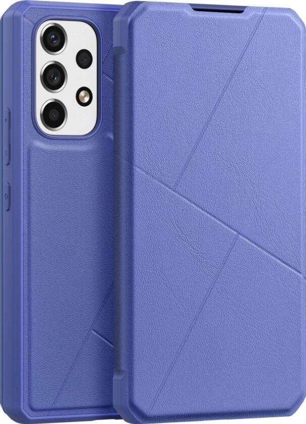 Skin X Hylsterdeksel Med Klaff For Samsung Galaxy A73 Blå