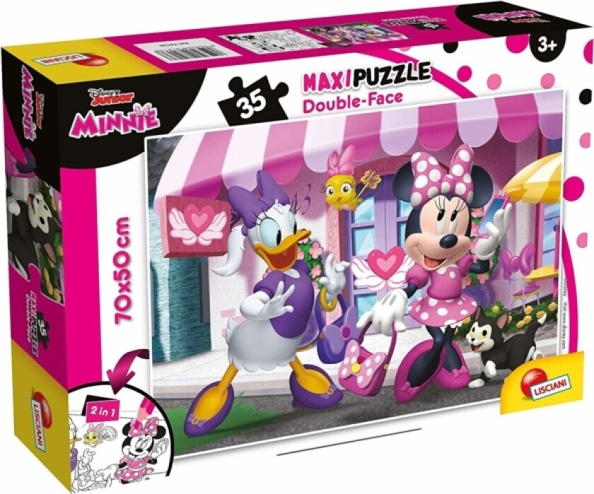 Puzzle Df Supermaxi 35 Minnie, 3 År