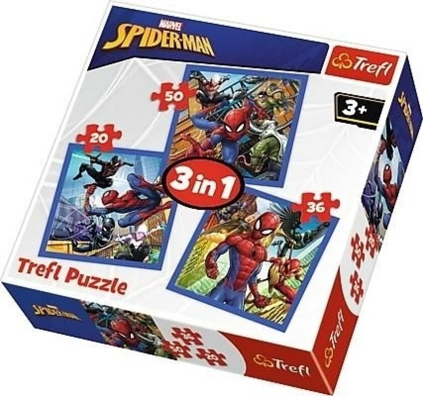 Puzzle 3In1 Spider-Man Spider