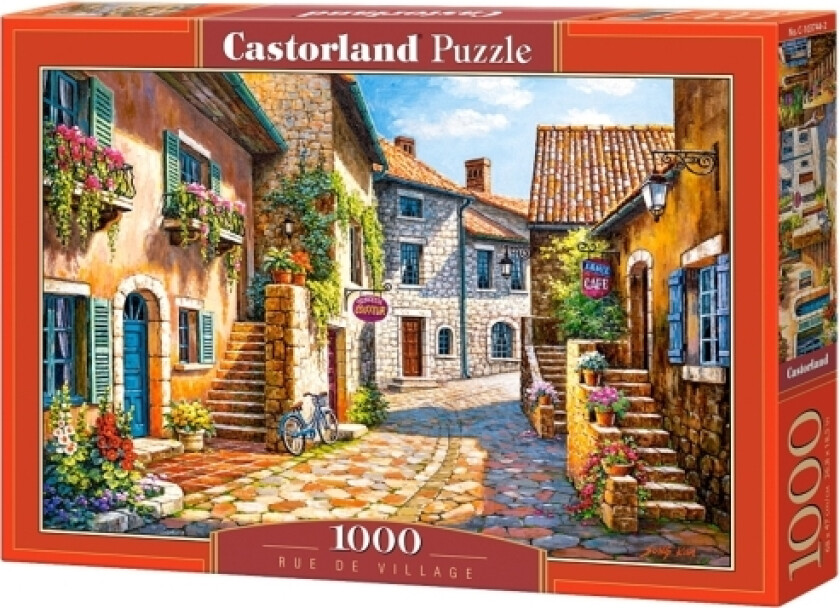 Castorland Rue De Village 1000 Pcs, 1000 Stykker, By, 9 År