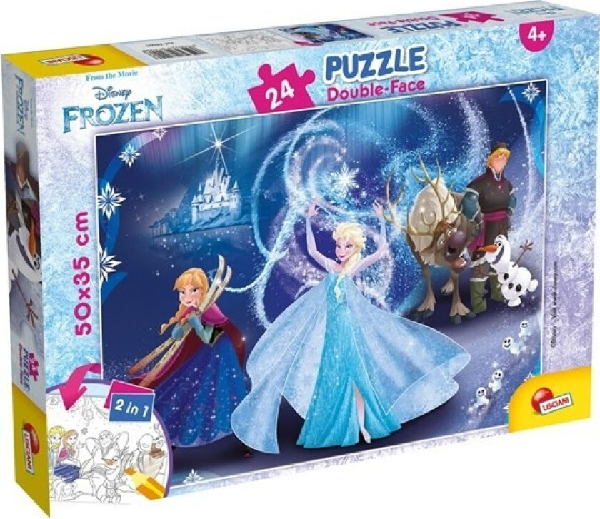 Puzzle Df Plus 24 Frozen, 3 År