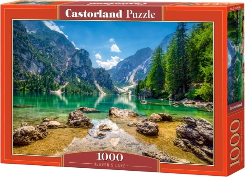 Castorland Heaven''s Lake 1000 Pcs, 1000 Stykker, Landskap, 9 År