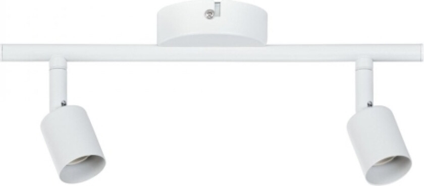 Carolina, Overflateegnet, Gu10, 2 Ampuller, Hvit