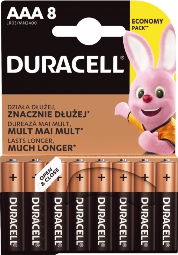 Ultra Power Mx2400 - Batteri 8 X Aaa - Alkalisk