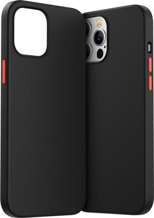 Color Series Ochronne Etui Do Iphone 12 Pro Max Czarny (Jr-Bp800)