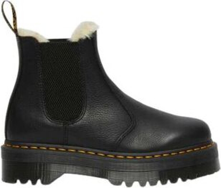 2976 Quad Fur Lined Platform Boots - Black Pisa 39