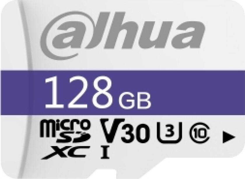 Dahua Technology C100 Microsdxc 128 Gb Klasse 10 Uhs-I/U3 V30-Kort (Tf-C100/128Gb)