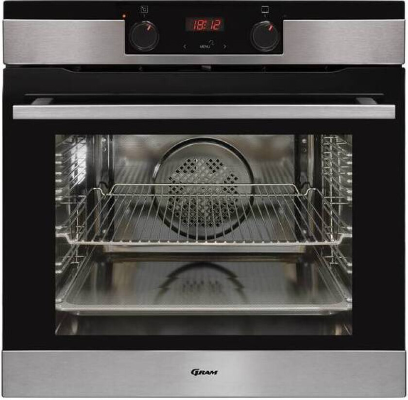 Innbyggingsovn I Easyoff Steel Io 20662-92 X