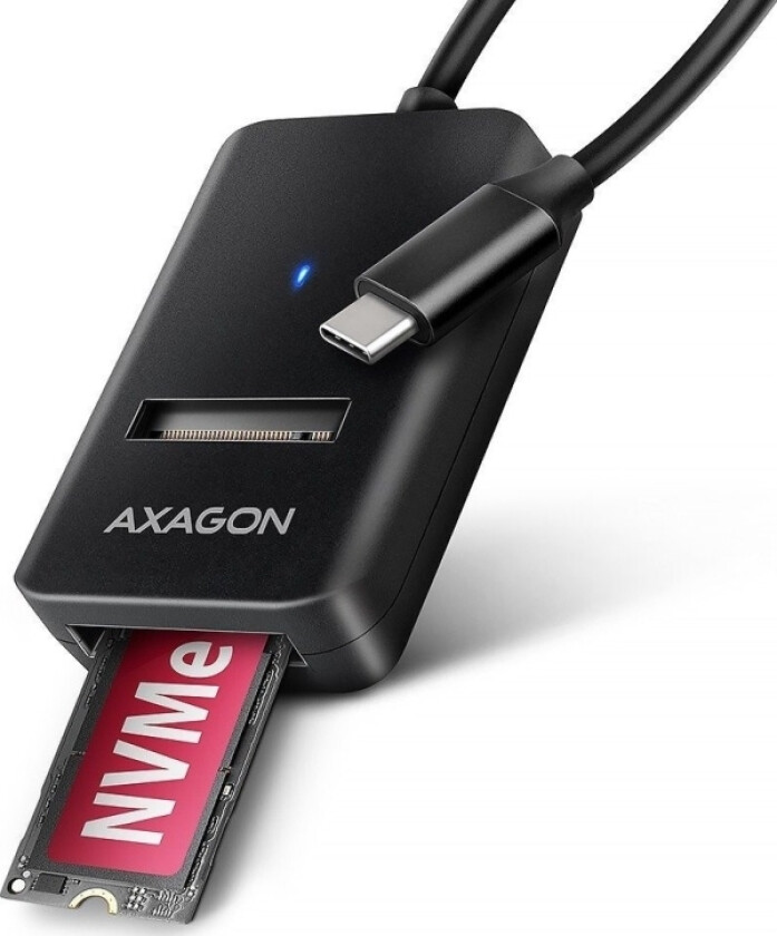 Bilde av Hub Usb Axagon Axagon Adm2-Cm Usb-C 10 Gbps - M.2 Nvme & Sata Ssd-Adapter, Usb-C-Kabel 10 Cm