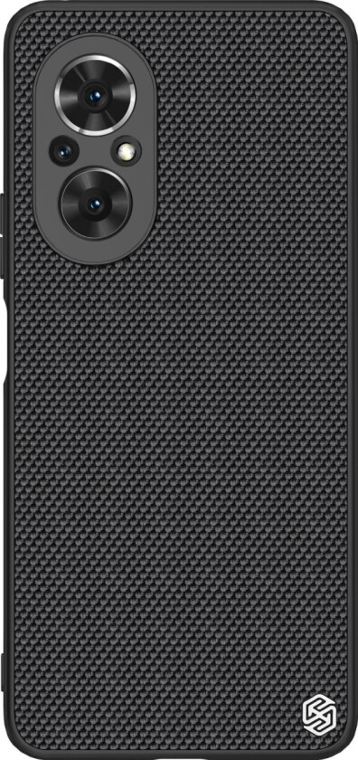 Nillkin Nillkin Textured Case Slitesterk Forsterket Veske Med Gelramme Og Nylonbakside For Honor 50 Se Svart