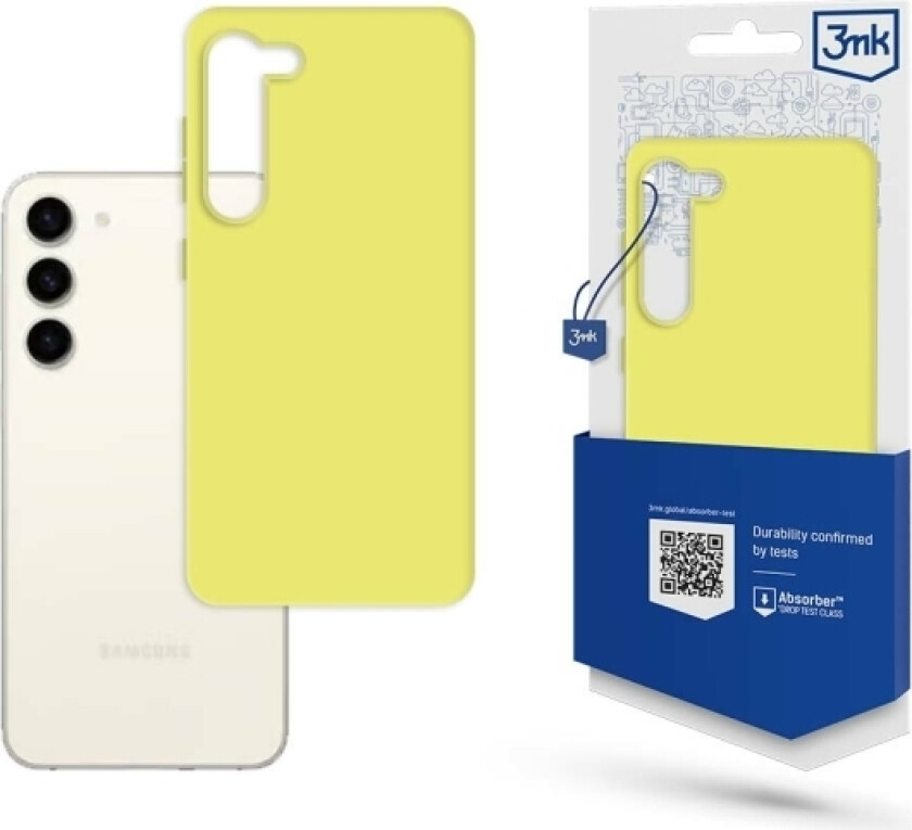3Mk 3Mk Matt Deksel Samsung Galaxy S23 Lime/Lime