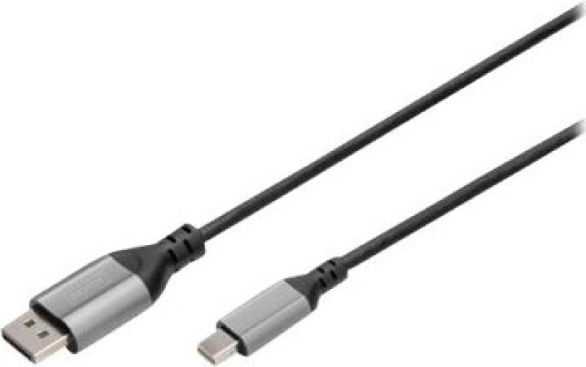 - Displayport-Kabel - Mini Displayport (Hann) Til Displayport (Hann) - Displayport 1.4 - 1 M - 8 K 60 Hz (7680 X 4320) Støtte, 4K 144Hz Støtt