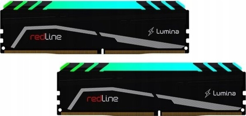 Mushkin Ddr5 - 32Gb - 6400 - Cl - 30 (2X 16 Gb) Dual Kit, Memory (Black, Mla5c640a77p16gx2, Redline Lumina)