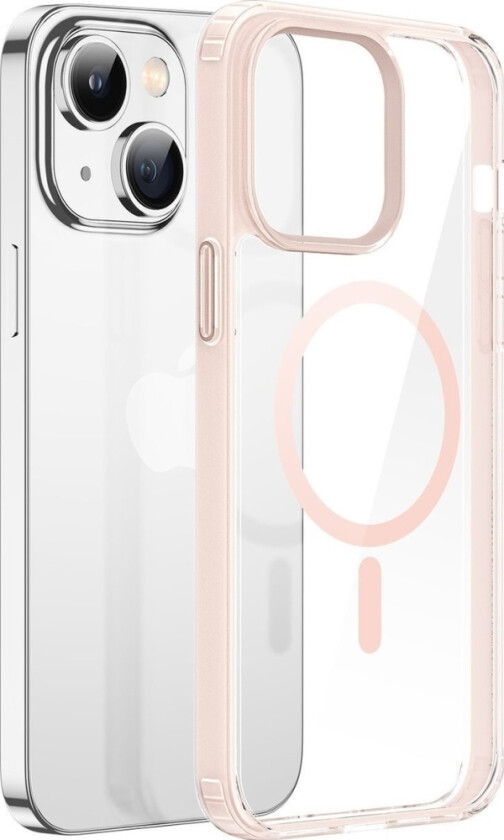 Clin2-Deksel Iphone 14 Plus Magnetisk Magsafe-Deksel Rosa