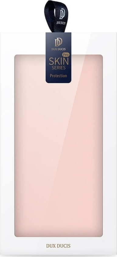 Skin Pro-Deksel Med Klaff Og Kortspor For Xiaomi Redmi Note 13 5G - Rosa