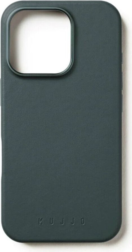 iPhone 16 Pro Leather Deksel - MagSafe Kompatibel - Grønn